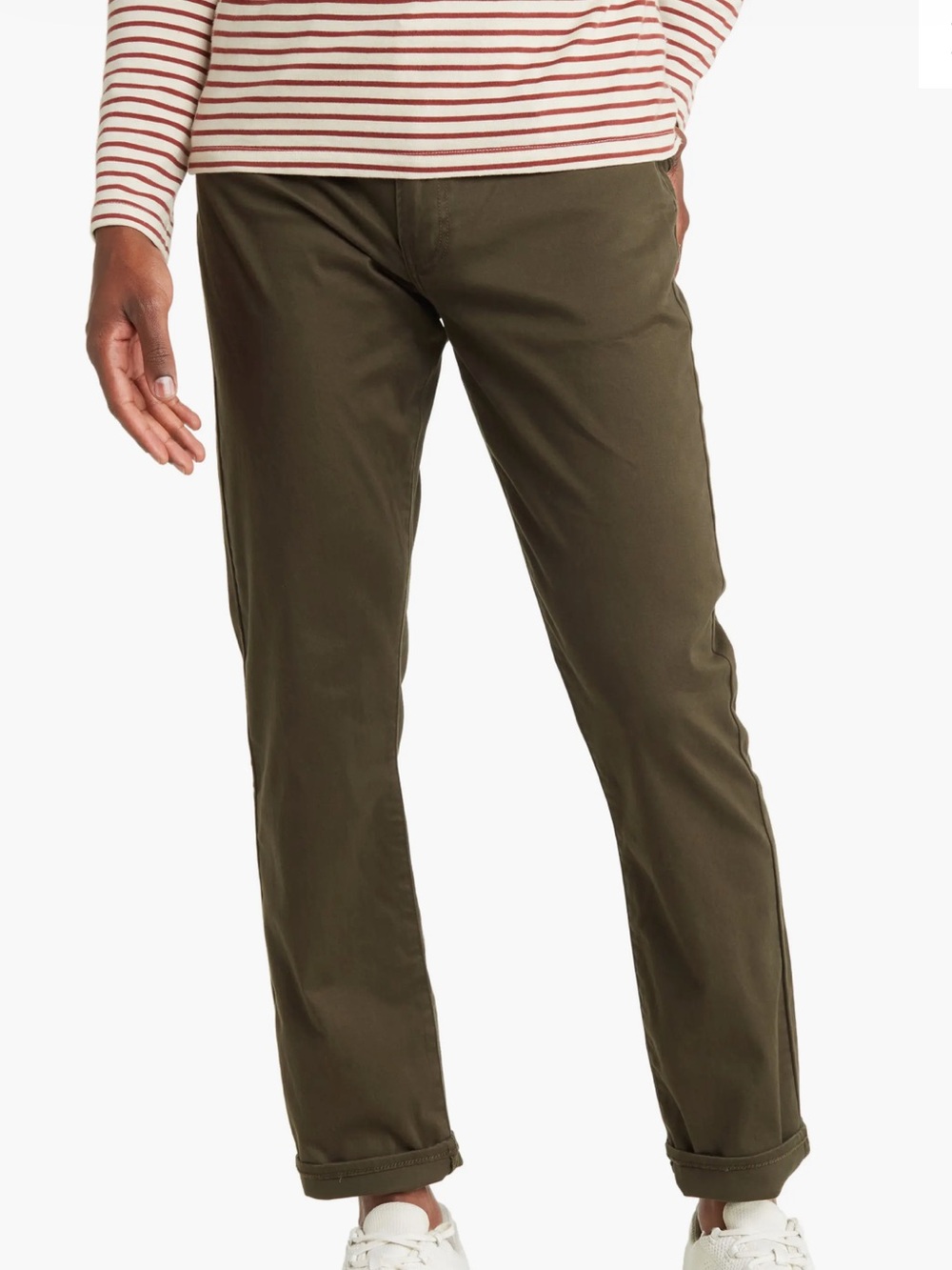 Lucky Brand Men's Olive-Brown Straight Leg Jeans W32, L30